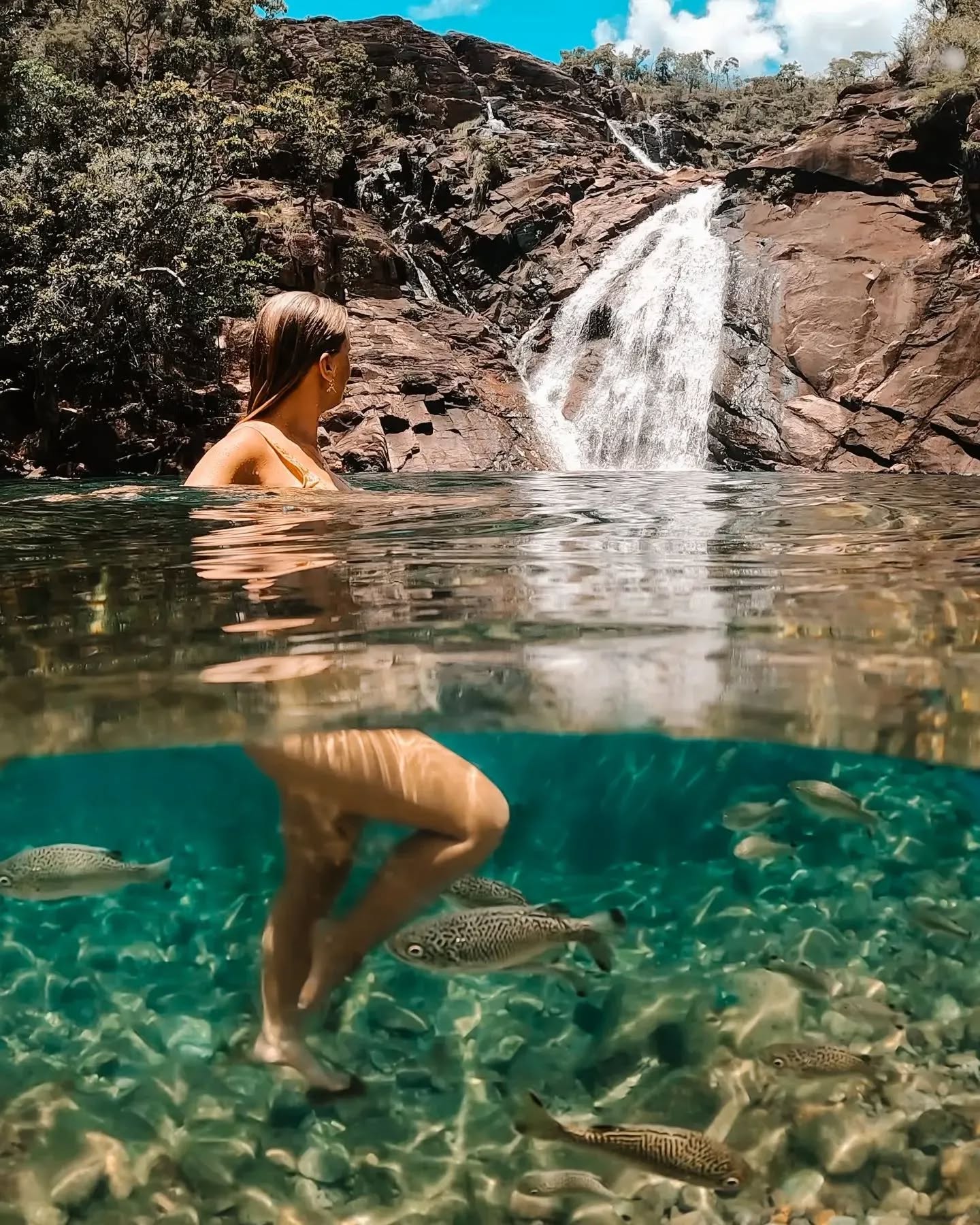 Zoe Falls, Hinchinbrook Island, Far North Queensland, North Queensland, Australia